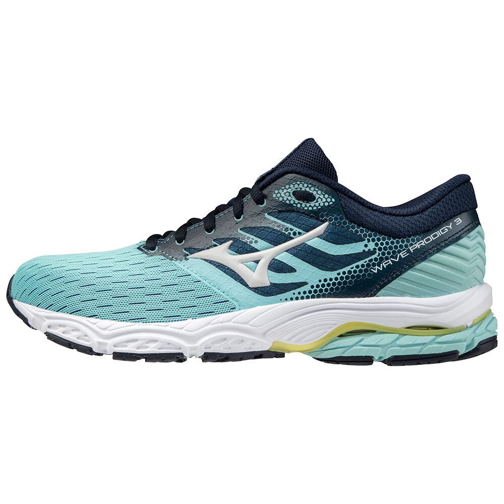 Sapatilhas Running Mizuno Wave Prodigy 3 - Mulher - Cinzentas/Branco - YUSKX9620